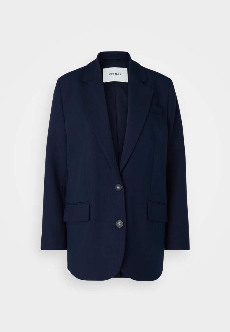 IVY OAK Halflange jas donkerblauw