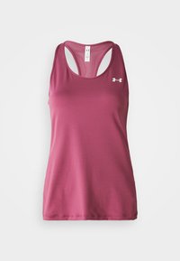 RACER TANK - Top - fuchsia dusk/white