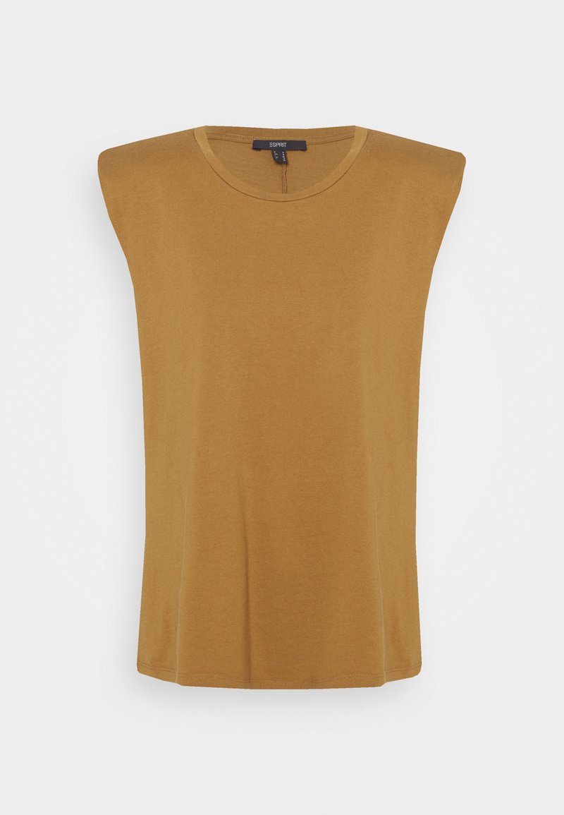 esprit collection T-shirt basic lichtbruin
