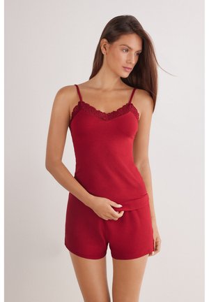 Intimissimi PRETTY FLOWERS - Unterhemd/-shirt - red