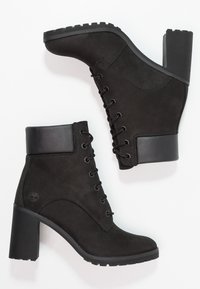 Timberland Botines con cordones - black
