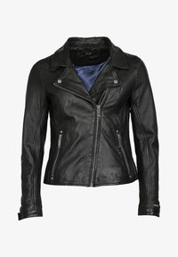 Cabrini Leren jack met labeldetail in lichtblauw online kopen | P&C Cabrini Leren jack met labeldetail in lichtblauw online kopen | P&C