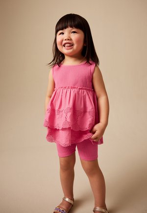 Next, SET - Legging (type pantalon) - pink
