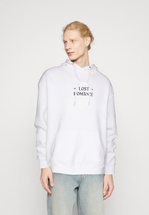 274 EXODUS UNISEX - Φούτερ με κουκούλα - white