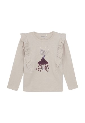 Minymo LONG SLEEVES - Langarmshirt - smoke gray