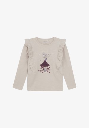 Minymo LONG SLEEVES - Langarmshirt - smoke gray