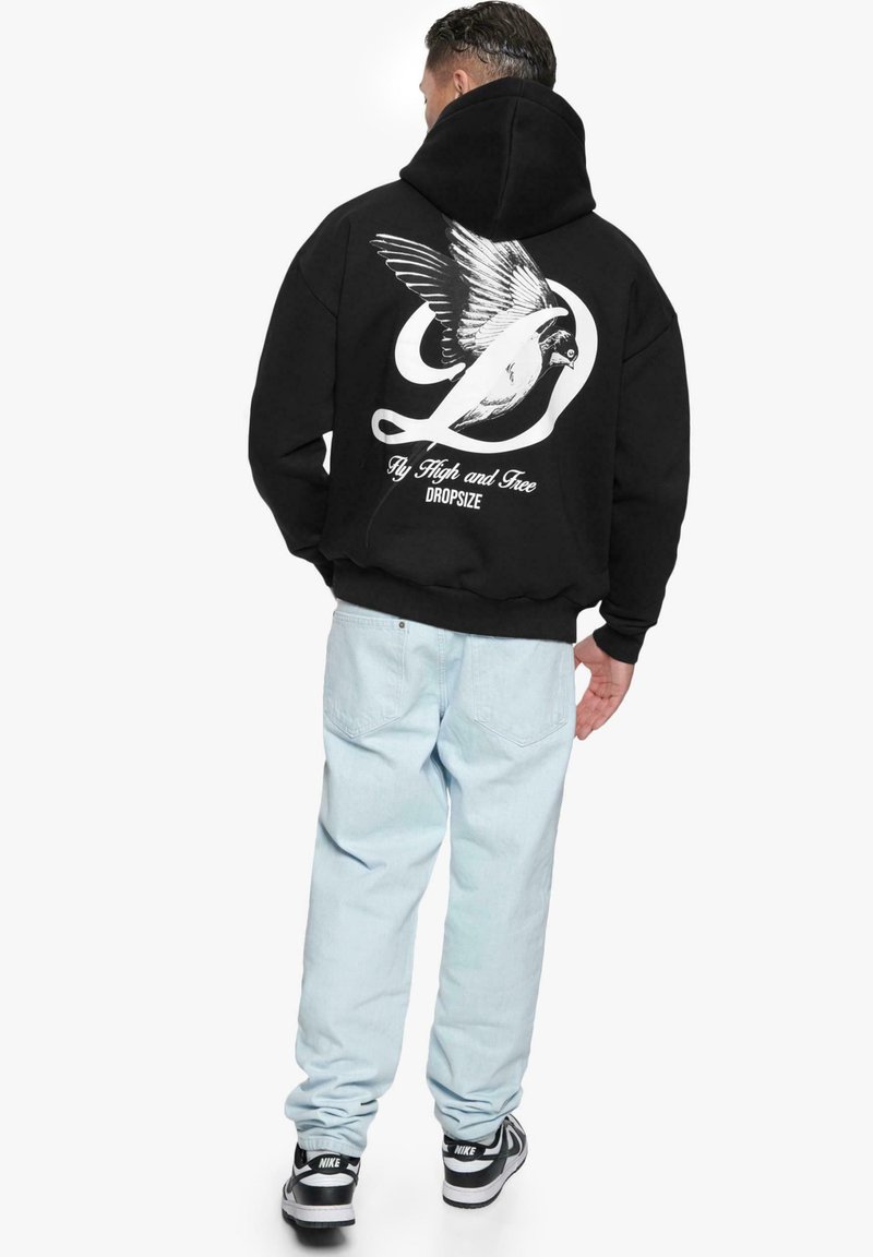 Dropsize HEAVY FLY HIGH - Hættetrøje - black