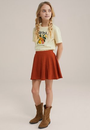 T-Shirt print - light yellow