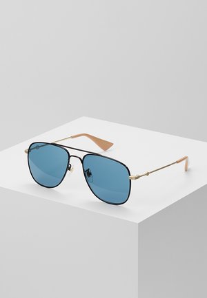 Sunglasses - black/gold-coloured/blue