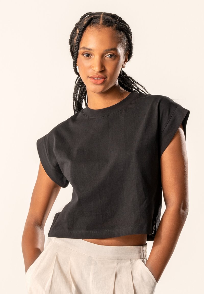 trueStory DANBI - Basic T-shirt - black