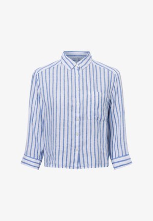 Marie Lund LIANE - Overhemdblouse - weiß blau