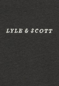 Lyle & Scott SCRIPT EMBROIDERED - Basic T-shirt - gunmetal