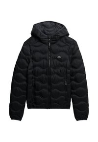 HOODED FUJI LITE WAVE PADDED - Winterjas - black