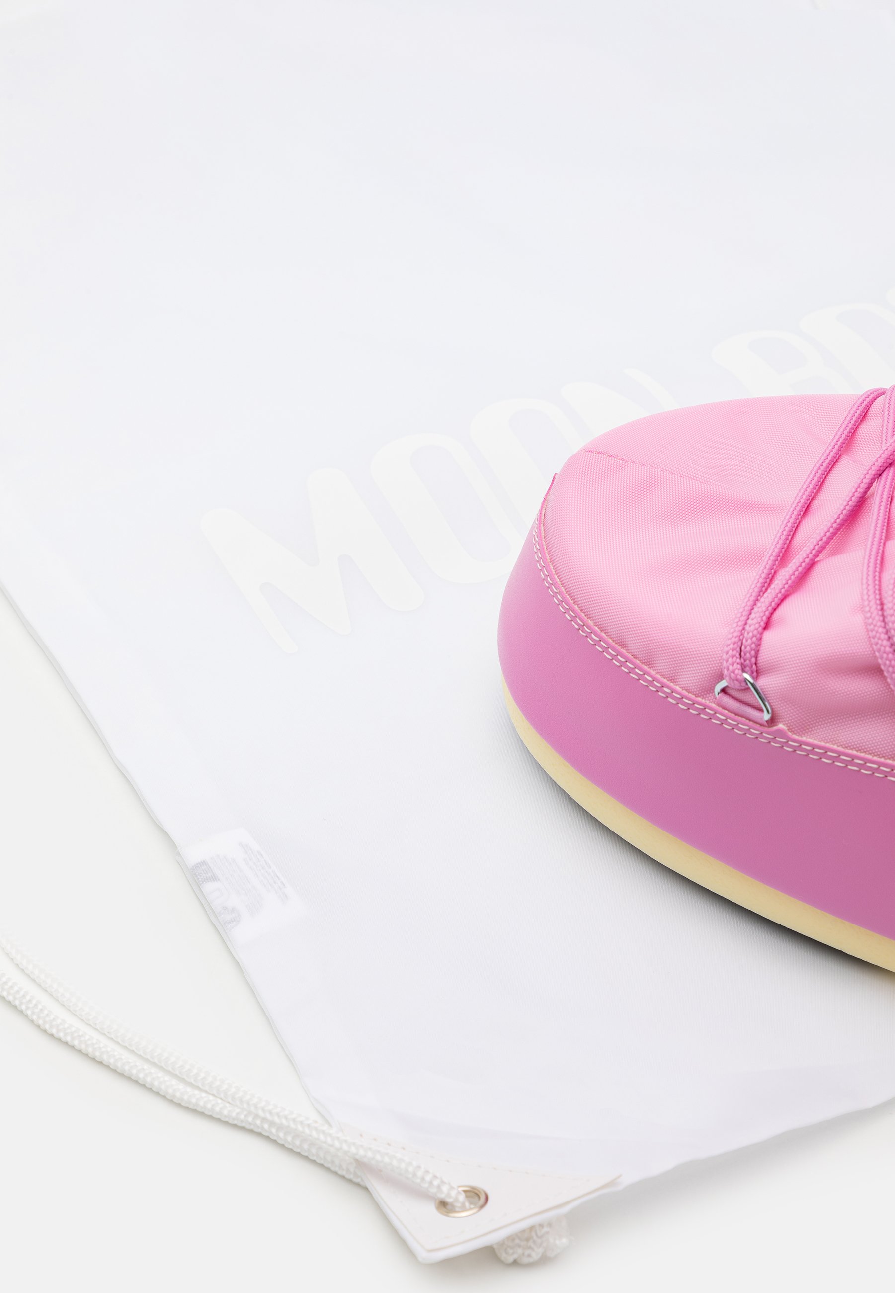 Moon Boot ICON UNISEX - Cizme cu șireturi - pink/roz deschis