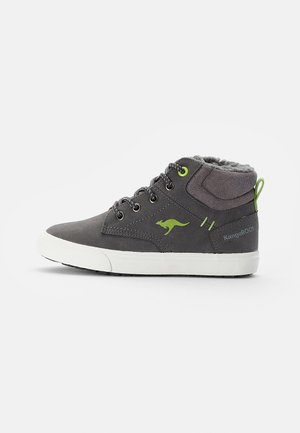 KangaROOS KAVU - Sneaker high - steel grey/lime
