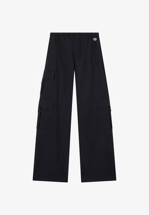 Champion, CHAMPION PARACHUTE PANTS ICONS PANTS - Cargo trousers - black