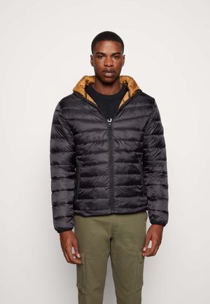 JJMICK PUFFER HOOD - Välikausitakki - black