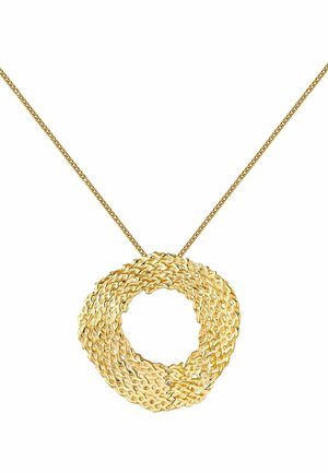 CON TEXTURA MIMBRE - Collar - gold-colored