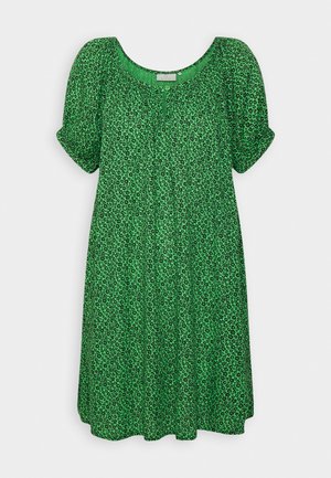 Kaffe, ISOLDE AMBER TUNIC - Tunika - poison green/black