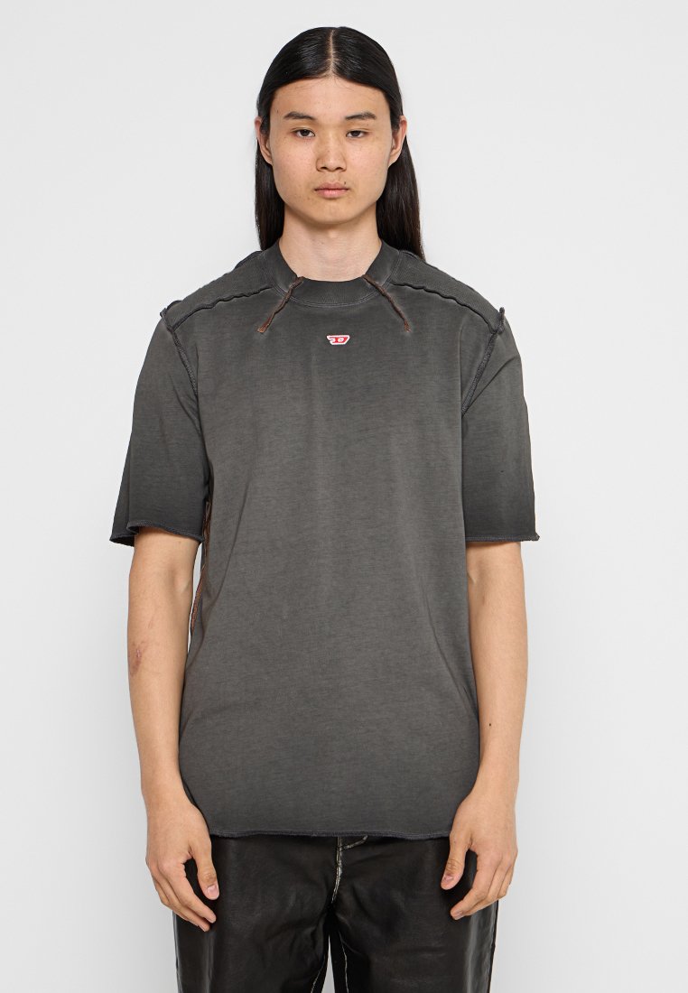 Diesel T-shirt basic zwart