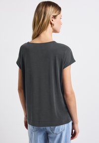 Street One LOOK MIT WORDING - Print T-shirt - granite grey