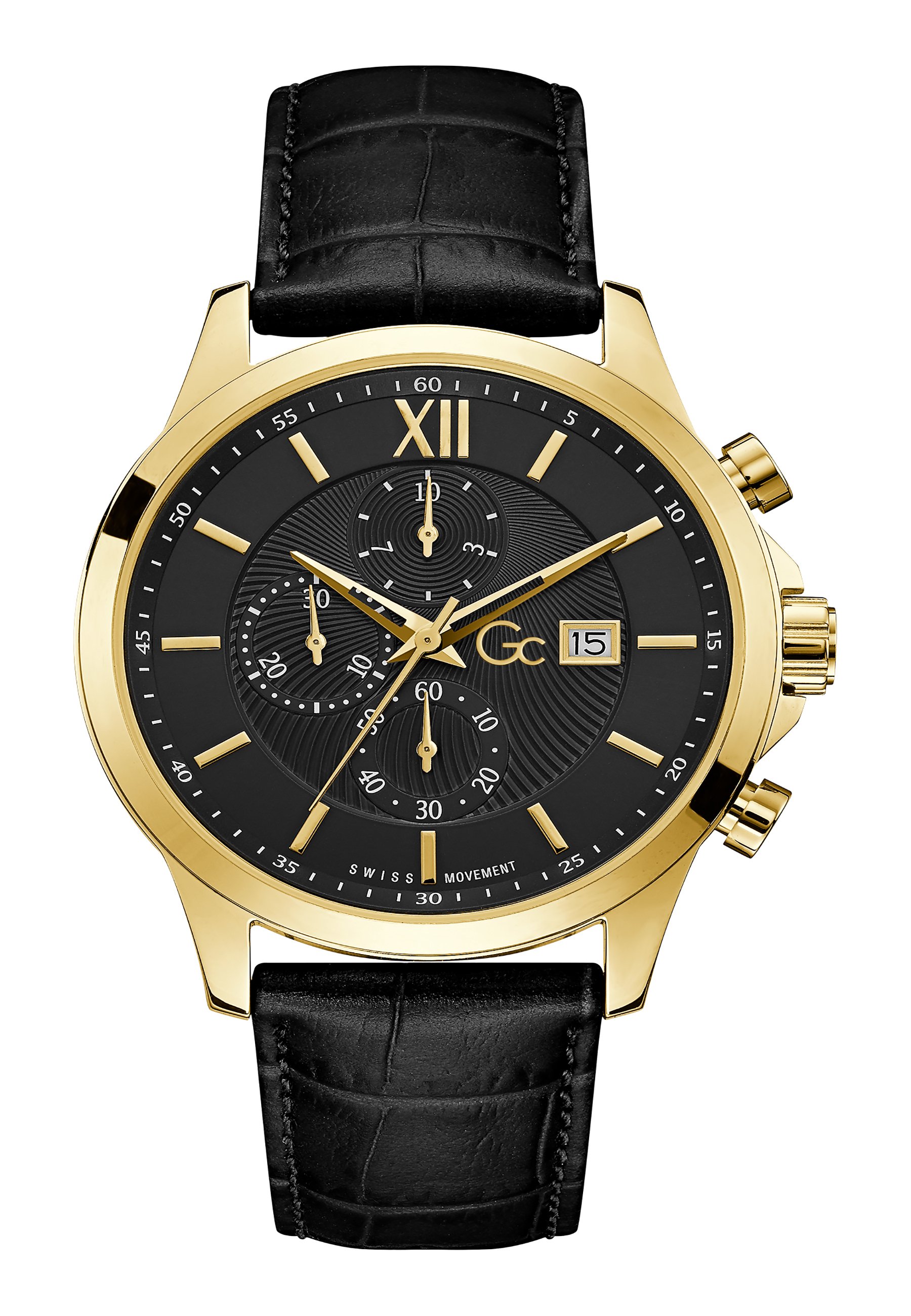 Gc Watches GC EXECUTIVE Chronograph watch Black/black Zalando