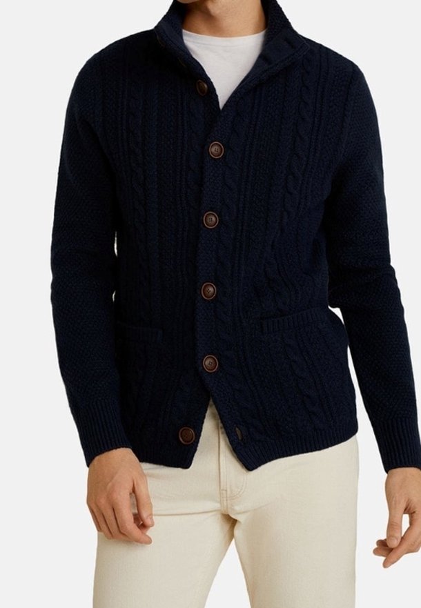 Mango Neuletakki - royal blue