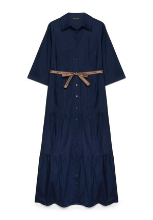 Fiorella Rubino, VESTITO CHEMISIER POWER. - Maxikleid - blu