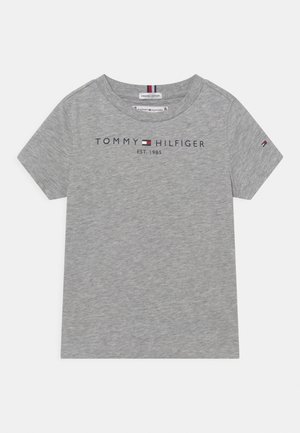 ESSENTIAL TEE - Triko s potiskem - light grey heather