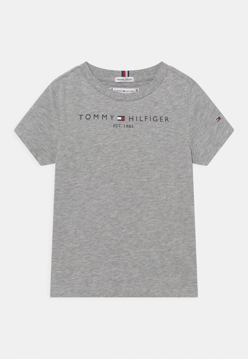 Tommy Hilfiger ESSENTIAL TEE - T-shirts med print - light grey heather