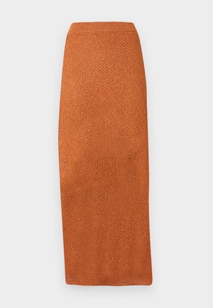 HARMON SKIRT - Ceruzaszoknya - copper gleam