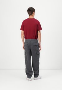 Hollister Co. SKATER BAGGY - Cargo trousers - grey
