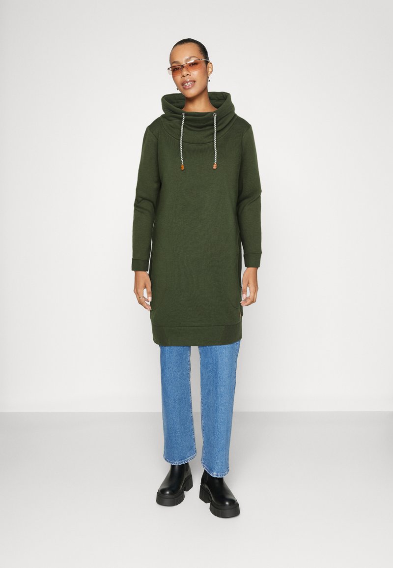 navy dress green shoes Unisex Cashmere Hoodie – Effortless Everyday Layer Olive Dun / M
