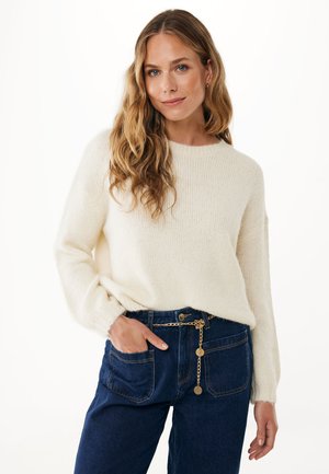 ASPEN BOXY  - Strickpullover - cream