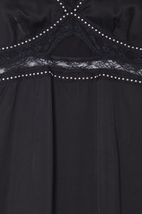 Never Fully Dressed MIMI DRESS STUD TRIM - Koktel haljina / svečana haljina - black