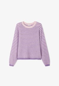 Valitud, violette raye bouton de rose