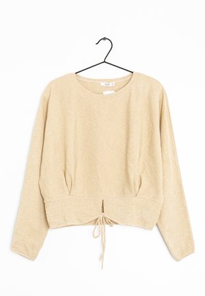 Sweatshirt - beige
