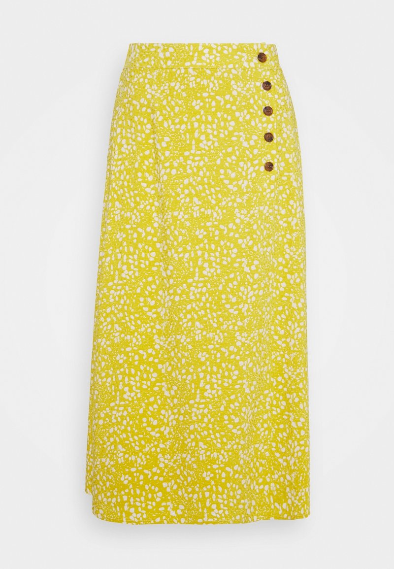 Object A-lijn rok - yellow/geel - (Pre-owned) - Zalando.nl