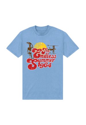 Henry Tiger, THE ENDLESS SUMMER VINTAGE MOVIE GRAPHIC - T-shirts print - sky blue