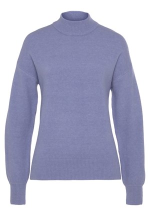 LASCANA RUNDHALS - Jersey de punto - hellblau