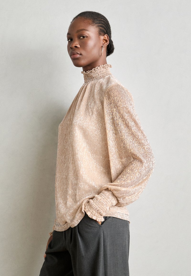 Mos Mosh GLAM BLOUSE - Camicetta - tan