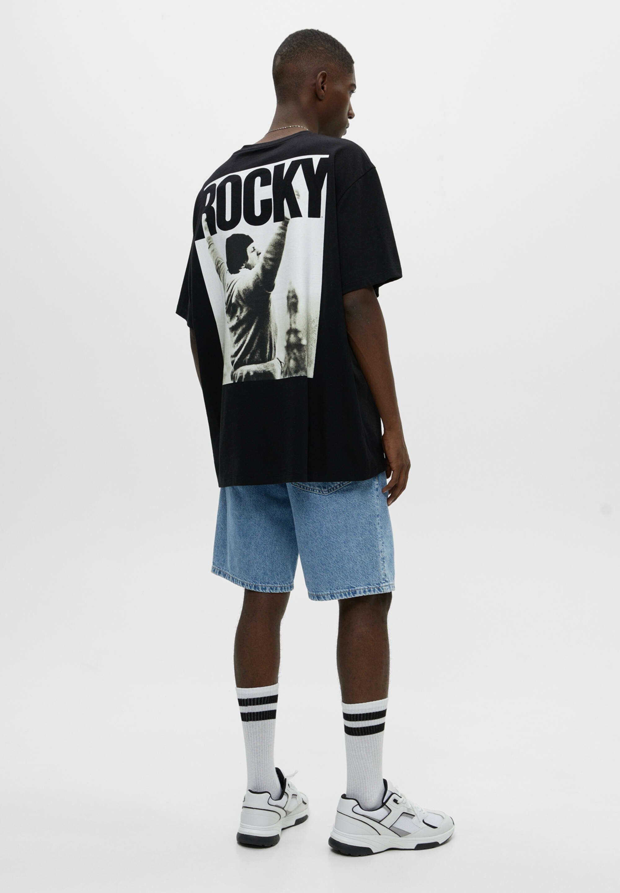 pull and bear rocky t shirt