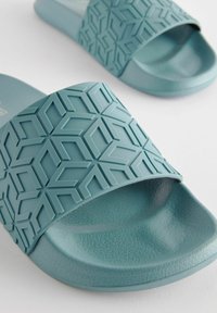Next EMBOSSED STANDARD - Badsandal - teal blue