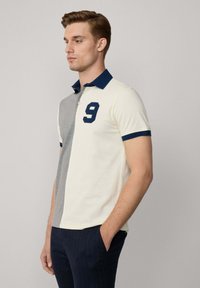 Façonnable RUGBY BACK PATCH - Polo - marl grey
