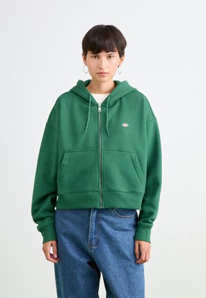 OAKPORT ZIP HOODIE - Sudadera con cremallera - pine needle green