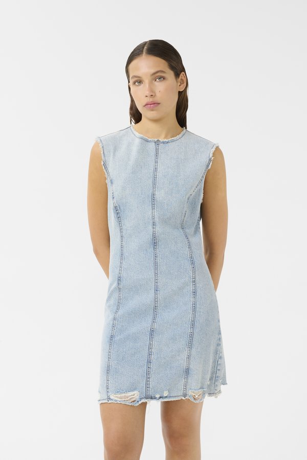 DEA SHORT DRESS - Denim dress