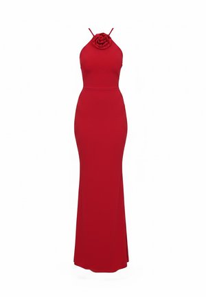 WAL G., AMINA ROSE DETAIL MAXI DRESS - Ένδυση για ειδικές περιστάσεις - cherry red