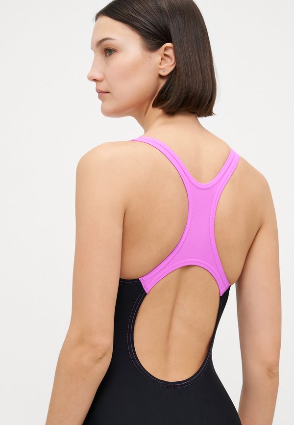 WOMENS MEDLEY LOGO PIECE - Swimsuit - neon violet4