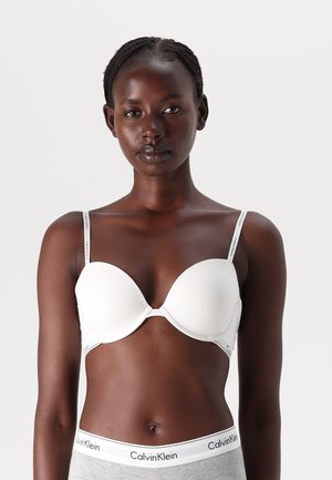 LIGHTLY LINED DEMI ICON COTTON MODAL - Beugel BH - white