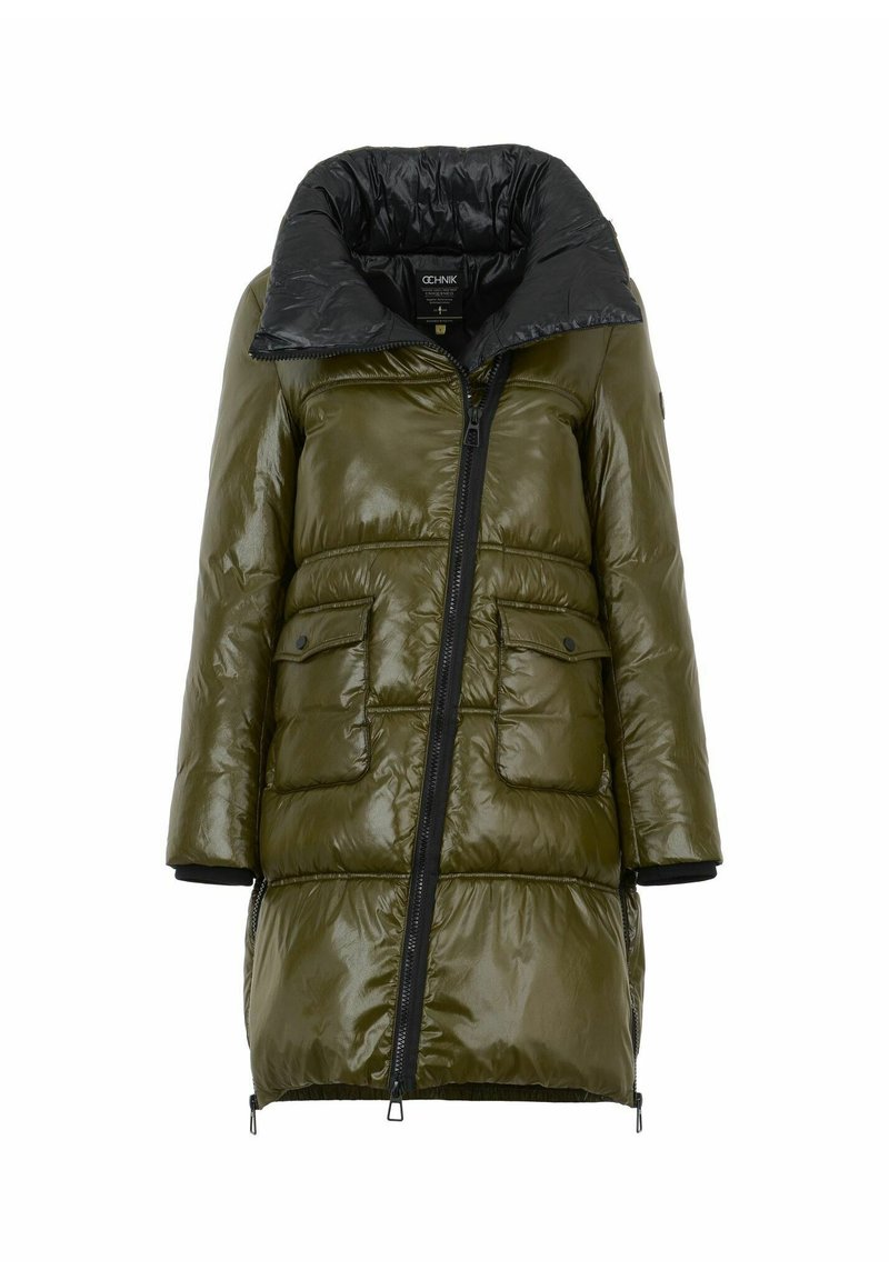 OCHNIK Wintermantel groen